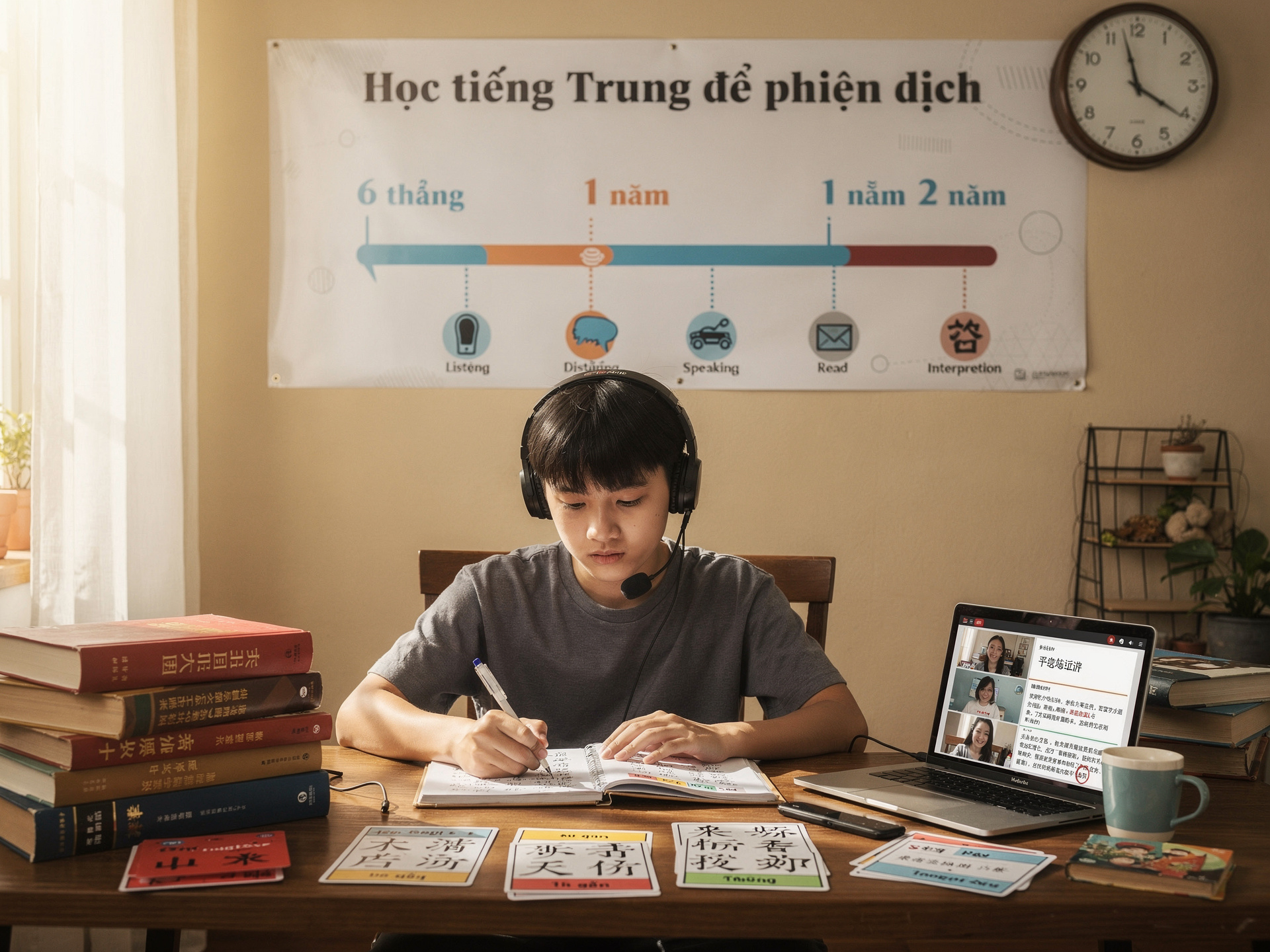 How long does it take to learn Chinese for interpreting
