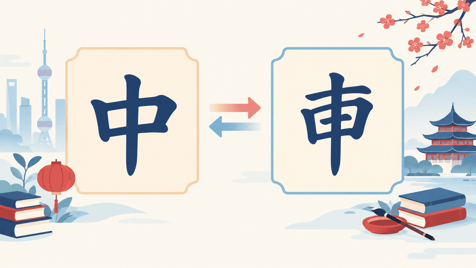 Simplified or Traditional Chinese – Which one is easier?